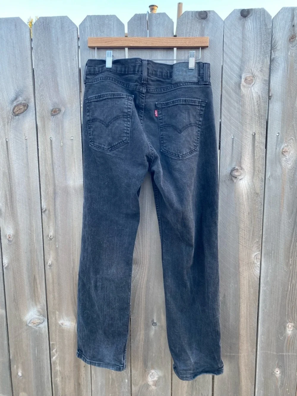 Men's Levi’s 514 Classic Black Jeans
